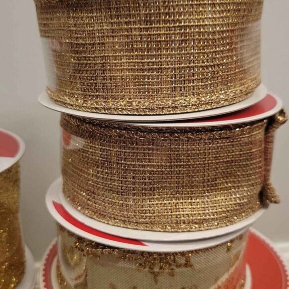 assorted gold ribbon - Picture 4 of 7